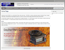 Tablet Screenshot of icstars.com
